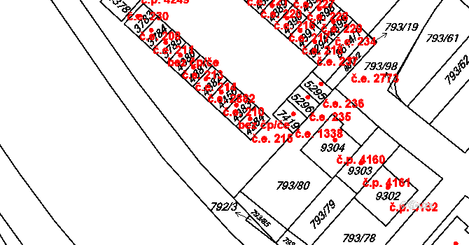 Hodonín 38915928 na parcele st. 4383 v KÚ Hodonín, Katastrální mapa