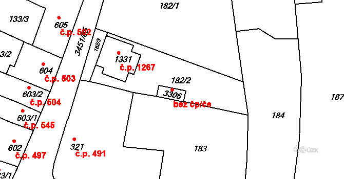 Lysá nad Labem 51078929 na parcele st. 3306 v KÚ Lysá nad Labem, Katastrální mapa