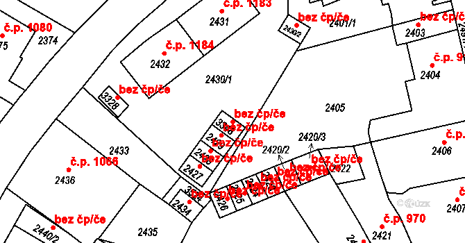 Duchcov 39127931 na parcele st. 3348 v KÚ Duchcov, Katastrální mapa