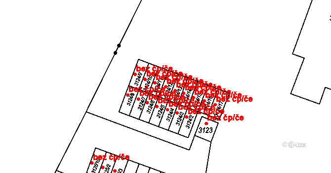 Třinec 50021931 na parcele st. 3124/12 v KÚ Lyžbice, Katastrální mapa