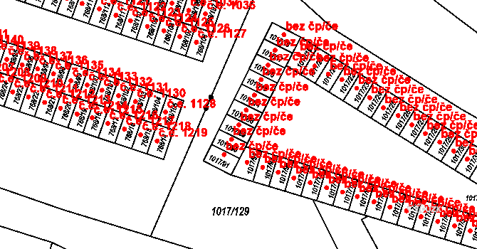 Bohumín 50267931 na parcele st. 1017/89 v KÚ Nový Bohumín, Katastrální mapa