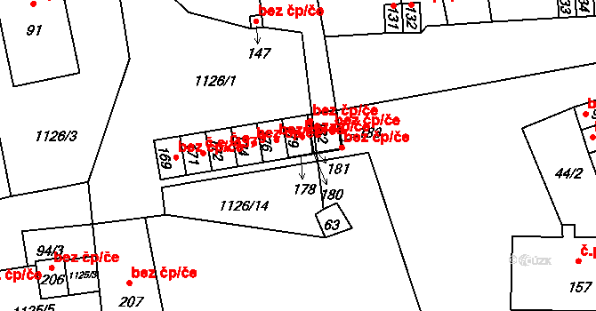 Sytno 44082932 na parcele st. 178 v KÚ Sytno, Katastrální mapa