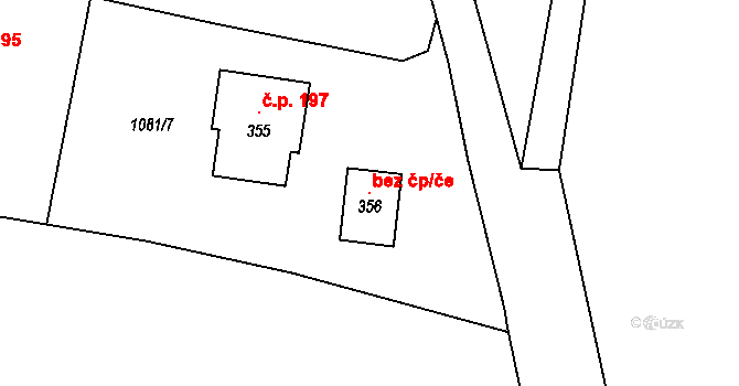 Trutnov 120154935 na parcele st. 356 v KÚ Volanov, Katastrální mapa