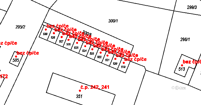 Slatina nad Zdobnicí 41815939 na parcele st. 522 v KÚ Slatina nad Zdobnicí, Katastrální mapa