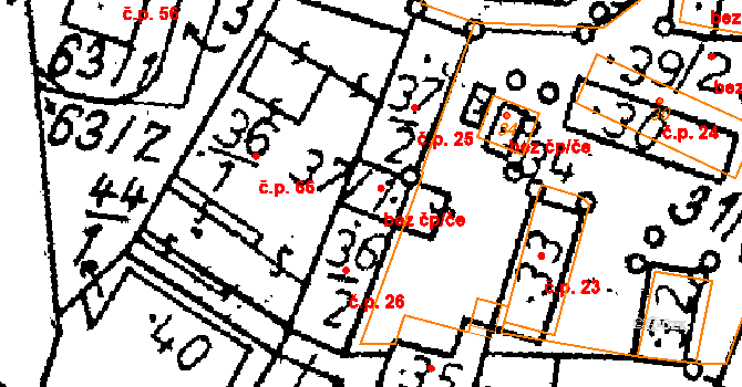Petrovice I 41284941 na parcele st. 37/1 v KÚ Petrovice I, Katastrální mapa