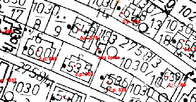 Kamenický Šenov 45902941 na parcele st. 1183 v KÚ Kamenický Šenov, Katastrální mapa