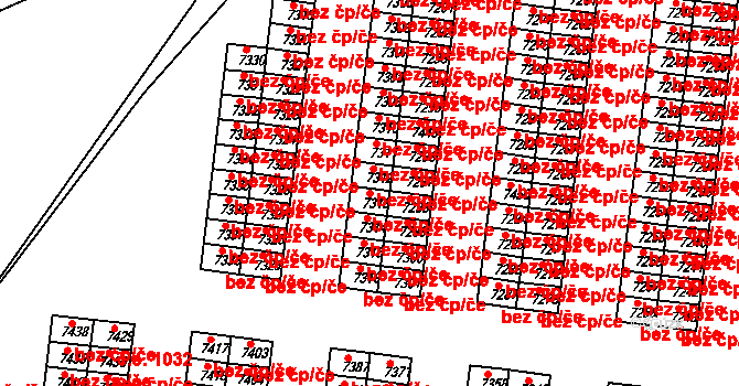 Brno 45612943 na parcele st. 7313 v KÚ Líšeň, Katastrální mapa