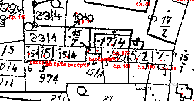Choltice 40389944 na parcele st. 15/8 v KÚ Choltice, Katastrální mapa