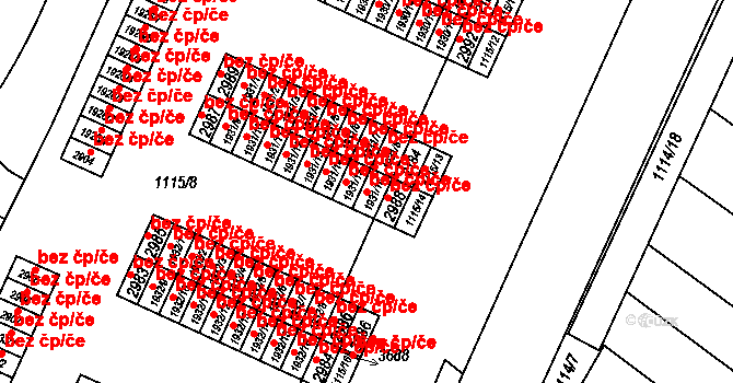 Jičín 48988944 na parcele st. 1931/16 v KÚ Jičín, Katastrální mapa