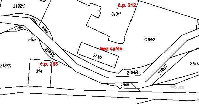 Dolní Čermná 99527944 na parcele st. 313/2 v KÚ Dolní Čermná, Katastrální mapa