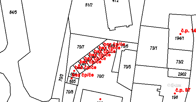 Lázně Kynžvart 44639945 na parcele st. 679 v KÚ Lázně Kynžvart, Katastrální mapa
