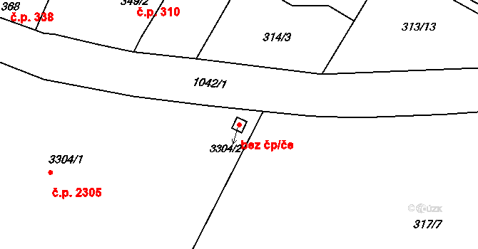Brandýs nad Labem-Stará Boleslav 94901945 na parcele st. 3304/2 v KÚ Brandýs nad Labem, Katastrální mapa