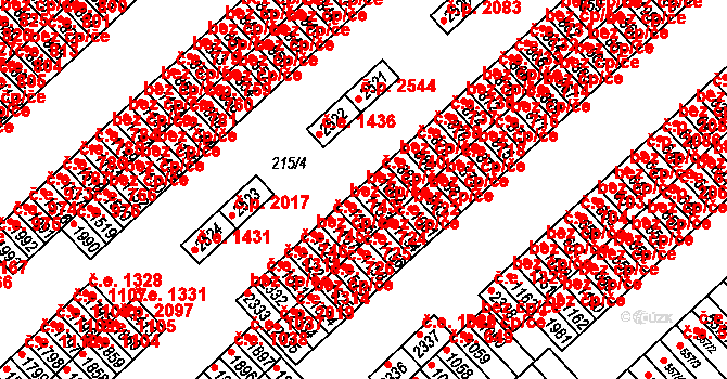 Sezimovo Ústí 48854948 na parcele st. 1153 v KÚ Sezimovo Ústí, Katastrální mapa