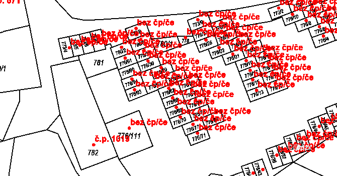 Jemnice 42387949 na parcele st. 776/67 v KÚ Jemnice, Katastrální mapa