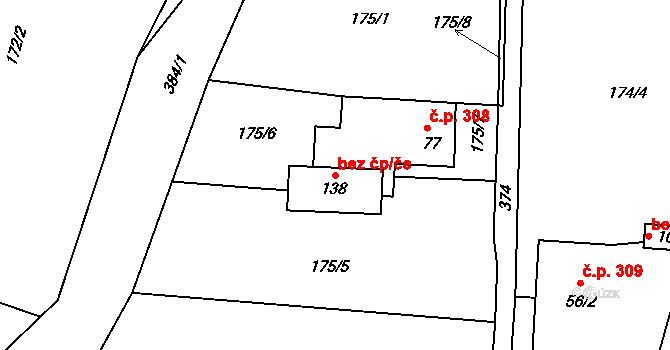 Březová nad Svitavou 87913950 na parcele st. 138 v KÚ Česká Dlouhá, Katastrální mapa