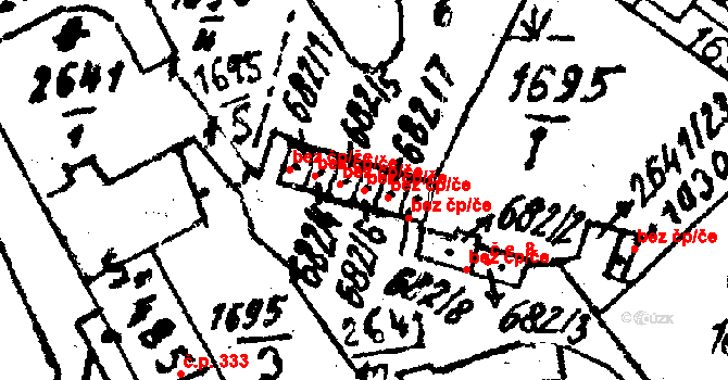 Červená Voda 113921951 na parcele st. 682/6 v KÚ Červená Voda, Katastrální mapa