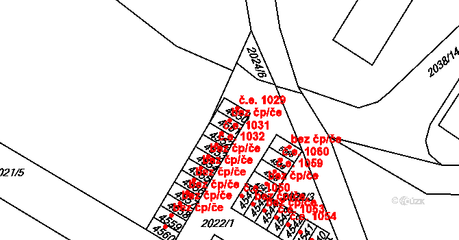 Havlíčkův Brod 43497951 na parcele st. 4551 v KÚ Havlíčkův Brod, Katastrální mapa