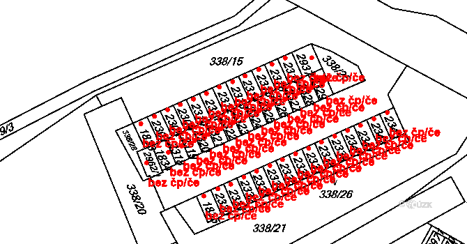 Brandýs nad Labem-Stará Boleslav 48317951 na parcele st. 2322 v KÚ Brandýs nad Labem, Katastrální mapa