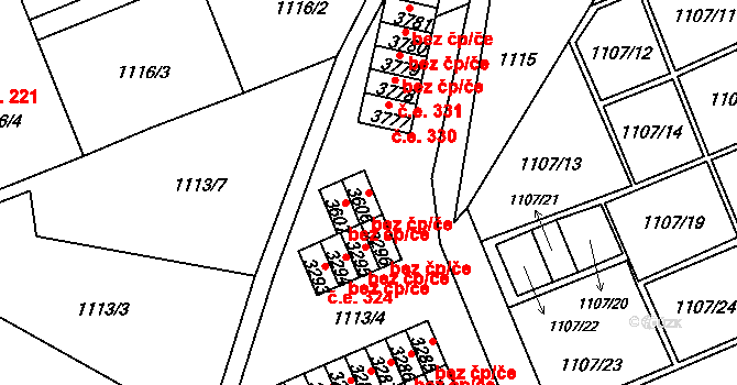 Dvůr Králové nad Labem 49972952 na parcele st. 3606 v KÚ Dvůr Králové nad Labem, Katastrální mapa