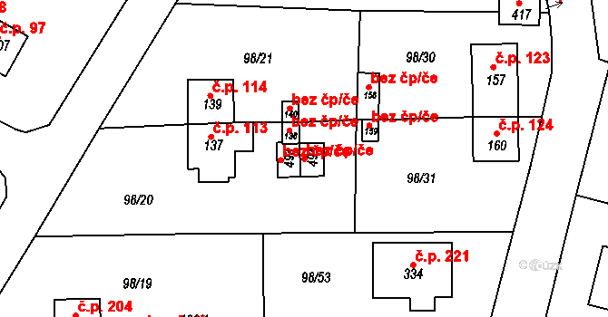 Bohutín 120443953 na parcele st. 494 v KÚ Vysoká Pec u Bohutína, Katastrální mapa