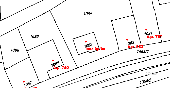 Klobouky u Brna 791, Katastrální mapa