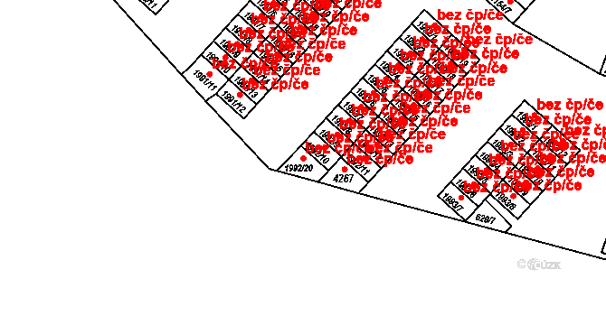 Jičín 39794954 na parcele st. 1992/20 v KÚ Jičín, Katastrální mapa