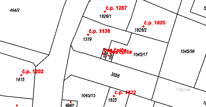 Dvůr Králové nad Labem 44914954 na parcele st. 3389 v KÚ Dvůr Králové nad Labem, Katastrální mapa