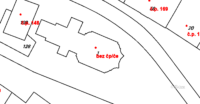 Bobrová 47459956 na parcele st. 1 v KÚ Horní Bobrová, Katastrální mapa