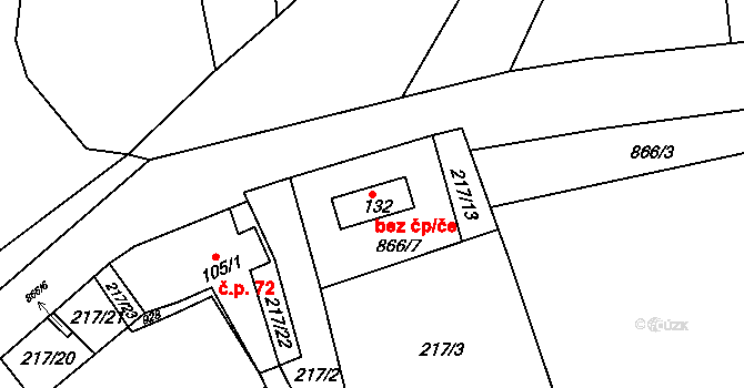 Libošovice 78, Katastrální mapa