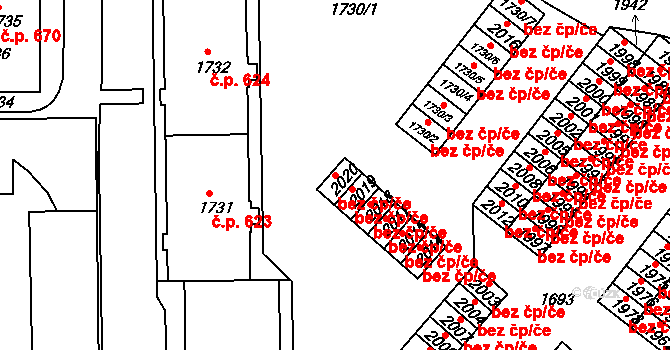 Hodkovice nad Mohelkou 42503957 na parcele st. 2020 v KÚ Hodkovice nad Mohelkou, Katastrální mapa