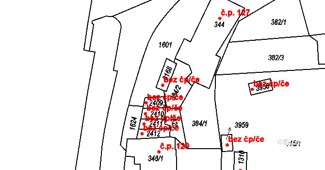 Český Krumlov 44181957 na parcele st. 3168 v KÚ Český Krumlov, Katastrální mapa