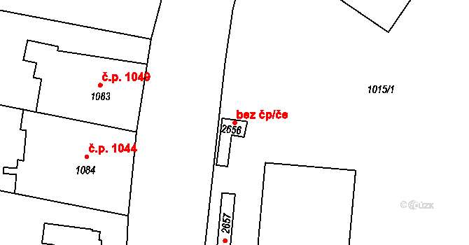 Humpolec 39234959 na parcele st. 2656 v KÚ Humpolec, Katastrální mapa