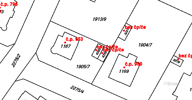 Šumperk 48557960 na parcele st. 4260 v KÚ Šumperk, Katastrální mapa