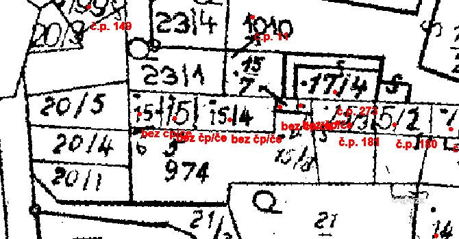 Choltice 40389961 na parcele st. 15/4 v KÚ Choltice, Katastrální mapa