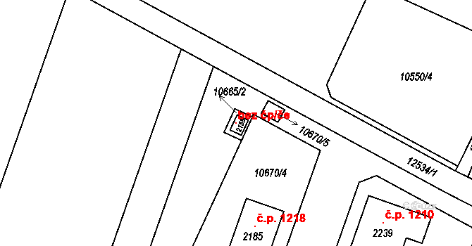 Hrušovany nad Jevišovkou 91461961 na parcele st. 10665/2 v KÚ Hrušovany nad Jevišovkou, Katastrální mapa