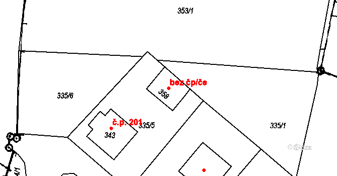Štěkeň 47205962 na parcele st. 358 v KÚ Štěkeň, Katastrální mapa