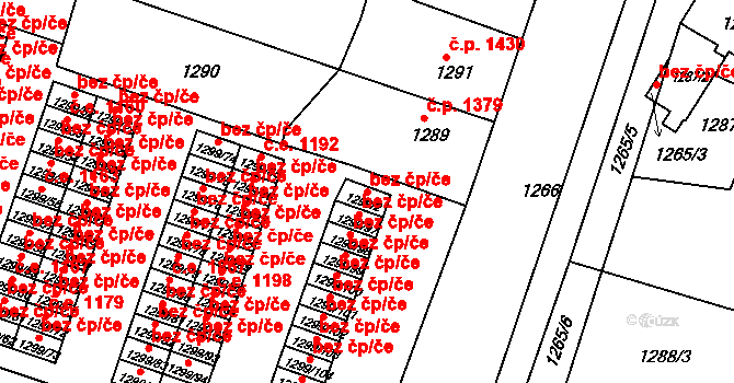 Česká Lípa 48793965 na parcele st. 1299/2 v KÚ Česká Lípa, Katastrální mapa
