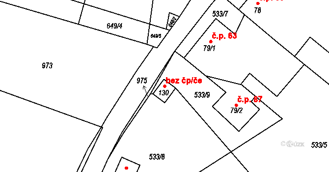 Borovany 39955966 na parcele st. 130 v KÚ Borovany u Milevska, Katastrální mapa