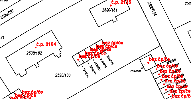 Opava 43816967 na parcele st. 2530/510 v KÚ Opava-Předměstí, Katastrální mapa
