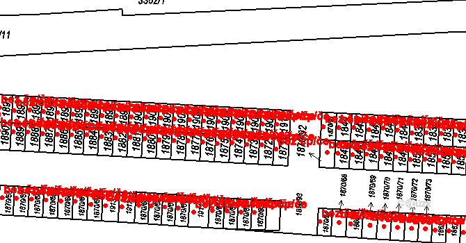 České Budějovice 46883967 na parcele st. 1907 v KÚ České Budějovice 6, Katastrální mapa