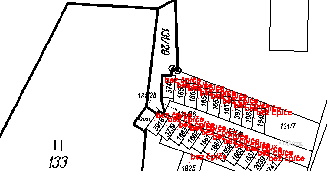 Čeladná 99849968 na parcele st. 3740 v KÚ Čeladná, Katastrální mapa