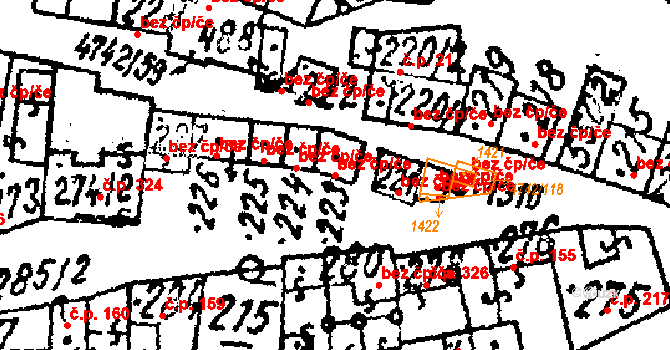 Kobylí 40662969 na parcele st. 223 v KÚ Kobylí na Moravě, Katastrální mapa