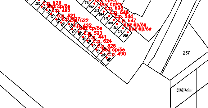 Rokytnice 41873971 na parcele st. 604 v KÚ Rokytnice u Přerova, Katastrální mapa