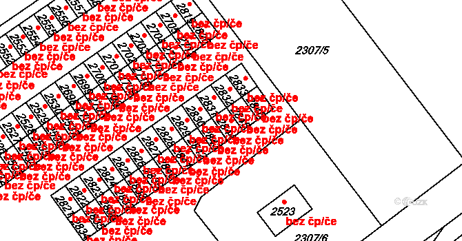 Dvůr Králové nad Labem 44943971 na parcele st. 2844 v KÚ Dvůr Králové nad Labem, Katastrální mapa