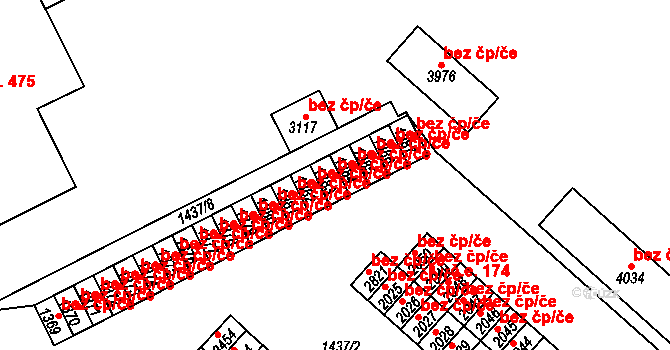 Vrchlabí 48116971 na parcele st. 1383 v KÚ Vrchlabí, Katastrální mapa
