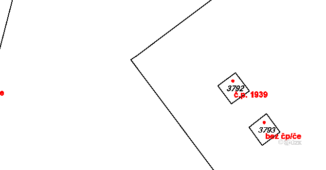 Objekt 48758973, Katastrální mapa