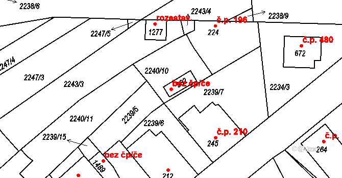 Zliv 44861974 na parcele st. 982 v KÚ Zliv u Českých Budějovic, Katastrální mapa