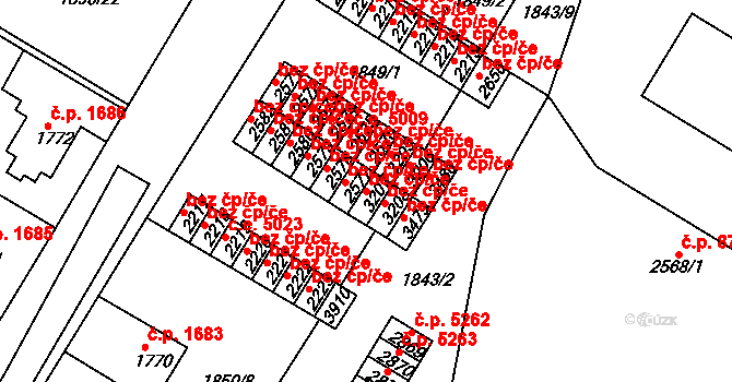 Česká Třebová 45439974 na parcele st. 3207 v KÚ Česká Třebová, Katastrální mapa