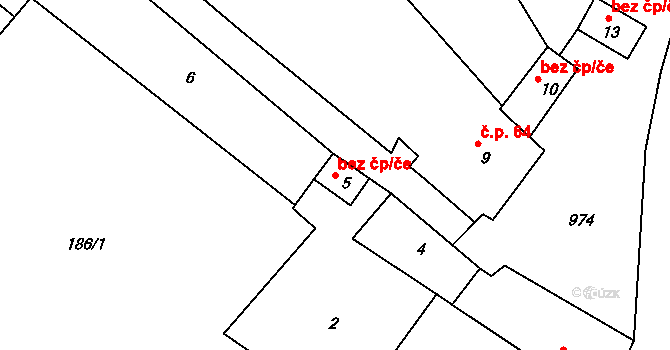 Znojmo 40957977 na parcele st. 5 v KÚ Popice u Znojma, Katastrální mapa