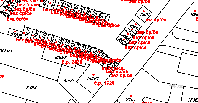 Dvůr Králové nad Labem 44892977 na parcele st. 2426 v KÚ Dvůr Králové nad Labem, Katastrální mapa